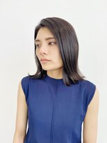 アンバー(Amber.)&nbsp;大人可愛い☆切りっぱなしボブ