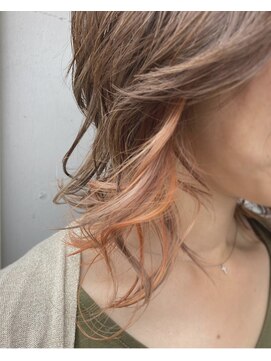 マノン(manon) ペールオレンジ★イヤリングカラー