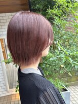 ノエル(noele)&nbsp;切りっぱなし×バーガンディ