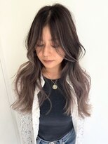 ネイロ バイ ジルブラン 葛西(NeiRo by JIL BLAN)&nbsp;レイヤーカット白髪ぼかしハイライトダブルカラーインナーカラー