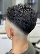 へあーさろんふじわら ショートミディアムフェード