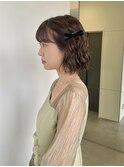 お呼ばれハーフツインヘア♪