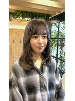 リサプラン(RISA plan)&nbsp;ラベンダーアッシュ/顔回りレイヤー