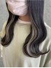 【初カラーにオススメ♪】イヤリングカラー＋カラー＋CMCトリートメント￥9500