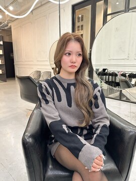 メゾンハル(Maison HALU) smoky beige×レイヤーなしで作る韓国巻き