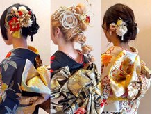 美容室デジールの雰囲気（着付けヘアセットも承ります。※電話予約必須）
