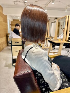 アーティクル(Article) 大人切りっぱなしボブ