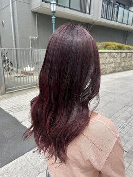 クラン 岡本(Chlan) ゆるふわセミディ　ラベンダーピンク