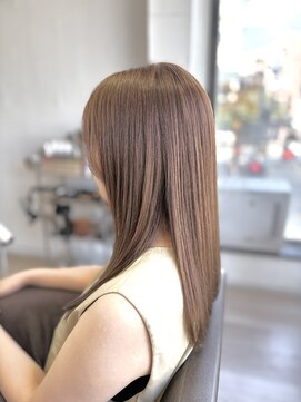 ハーティーモトヤワタ(hearty MOTOYAWATA) ツヤサラ　ミルクティーベージュ