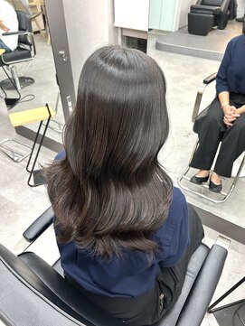 クム 横浜(qumu) 【qum MARIKO】顔まわりレイヤー×髪質改善トリートメント