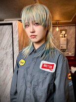 パレット 難波(Palette)&nbsp;ショートウルフホワイトグレージュミニウルフオリーブグレージュ