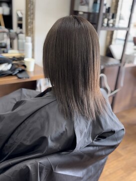ヘアーサロン カラー 色彩店(COLOR) ブラウングレージュカラー