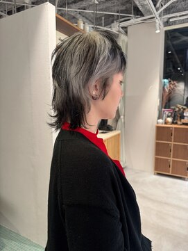 エルム 原宿 表参道(yelm) ショートウルフ/ダブルカラー/髪質改善/デザインカラー/原宿