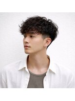スープレックス ヘアーデザイン(SOUPREX HAIR DESIGN)&nbsp;大人カジュアルツーブロックニュアンスパーマ　20代 30代 40代