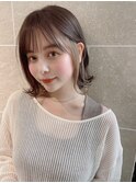 髪質改善/大人ガーリー/似合わせカット/ショートボブ前髪/仙台