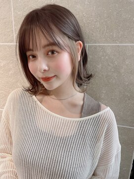 サンドパールス 仙台店(sand PALCE) 髪質改善/大人ガーリー/似合わせカット/ショートボブ前髪/仙台