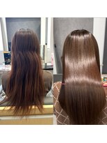 ユニクオン 金沢香林坊(UNIKUON)&nbsp;艶髪　髪質改善　超高濃度水素カラー　シルクストレート