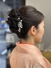 【10%増しで早朝OK】プロの技で格上げ◎留袖・訪問着着付け+ヘアセット