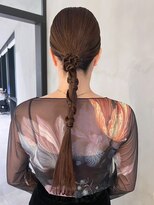 アルバム 新宿(ALBUM SHINJUKU)&nbsp;おくれ毛前髪カット韓国ヘア美髪ロング_ba545351