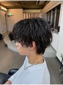 ナチュラル 無造作 メンズパーマ