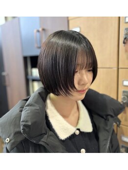 ドゥアパパス dua PAPASS HAIR&COSMETICSの写真/顔周りレイヤーで差をつける♪流行のハッシュカットも得意。あなたの魅力を引き出す似合わせを◎