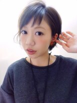 ディー(dee)&nbsp;dee カーキブラウン×外ハネショート