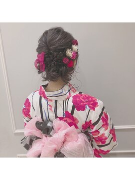 ネオリーブギンザ 銀座店(Neolive GINZA) 浴衣 アレンジ