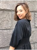 【Flor_上大岡】*シフォンボブ+エクルベージュ*