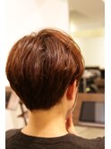【coma中野】丸みショートマッシュライン