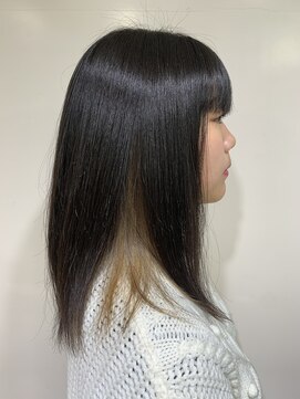 アズール 草加(azule) チラ見えグレージュインナーカラー