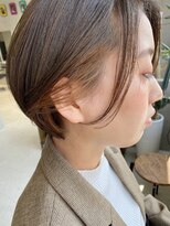 テトヘアー(teto hair) 丸みショート　ショートボブ　ボブ　インナーカラー