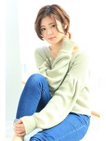 ニスル 町田店(NISURU)&nbsp;似合わせカット/大人ガーリー/ダークアッシュ/着物/町田/町田駅