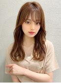 韓国風レイヤーイメチェンハッシュカットワイドバング美髪