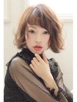 アグ ヘアー マロン梅田3号店(Agu hair marron) 透明感ヌーディーカジュアルボブ