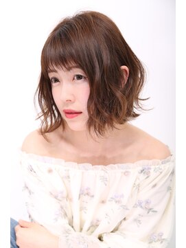 クラッチ トリートメント アンド ヘッドスパ 江坂(CLUTCH) 愛されゆるウェーブボブ