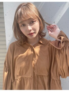 ルーク 立川(LUK) Lien☆前髪シースルーバング×オイルグロスイノアカラー　立川