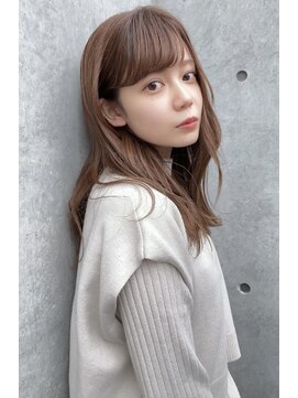 エレマルヤマ(ele maruyama) 髪質改善トリートメントでうる艶ヘアスタイル_Tsubasa