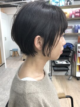 アルモ ヘア フア 東静岡(ALMO hair HUA) ハンサムショート・30代40代50代ショートカット