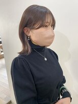 アッド バイ ケーツー(add by K-two)&nbsp;イヤリングカラー×ボブ