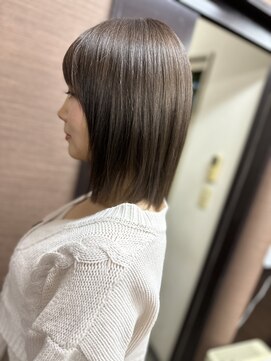 ヘアーサロン カラー 色彩店(COLOR) ミルクティーベージュ