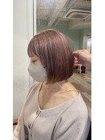 ラべリー 池袋(LOVELEY)&nbsp;スモンキーピンク　ヘアカラー　【池袋】