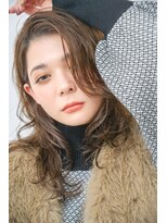 リトル 渋谷(little)&nbsp;大人サイドパートウェーブグレージュ