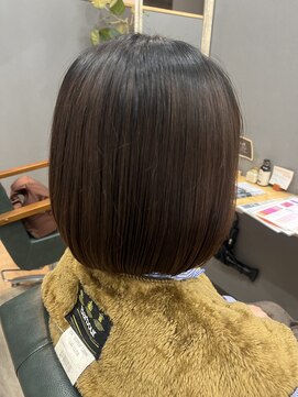 エニー 四条大宮(aNy) 収まり◎ボブ