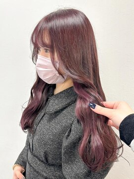 バブルス 久米川店(BUBBLES) 春色＊ピンクパープル