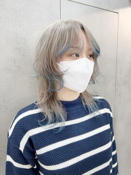 ユーフォリア 池袋東口駅前店(Euphoria) 【Mizuki指名で叶う♪】#エンドカラー#ミディアムウルフ : )