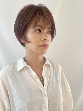 サラ 新宮店(SARA) ショート/オレンジベージュ