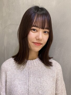 ヨーク(YOKE) 【YOKE】ロングボブ/ロブ/結べるボブ/顔まわりレイヤー