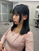 リッカ(LICCA)&nbsp;姫カット/ブルーブラック/艶カラー