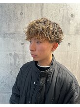 メンズアンダーバーホワイト 南海難波店(Men's _WHITE) 波巻きスパイラル