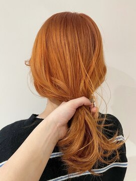 ミスト(mist) 〔mist〕オレンジ/ダブルカラー/ケアブリーチ/金沢文庫/金沢八景